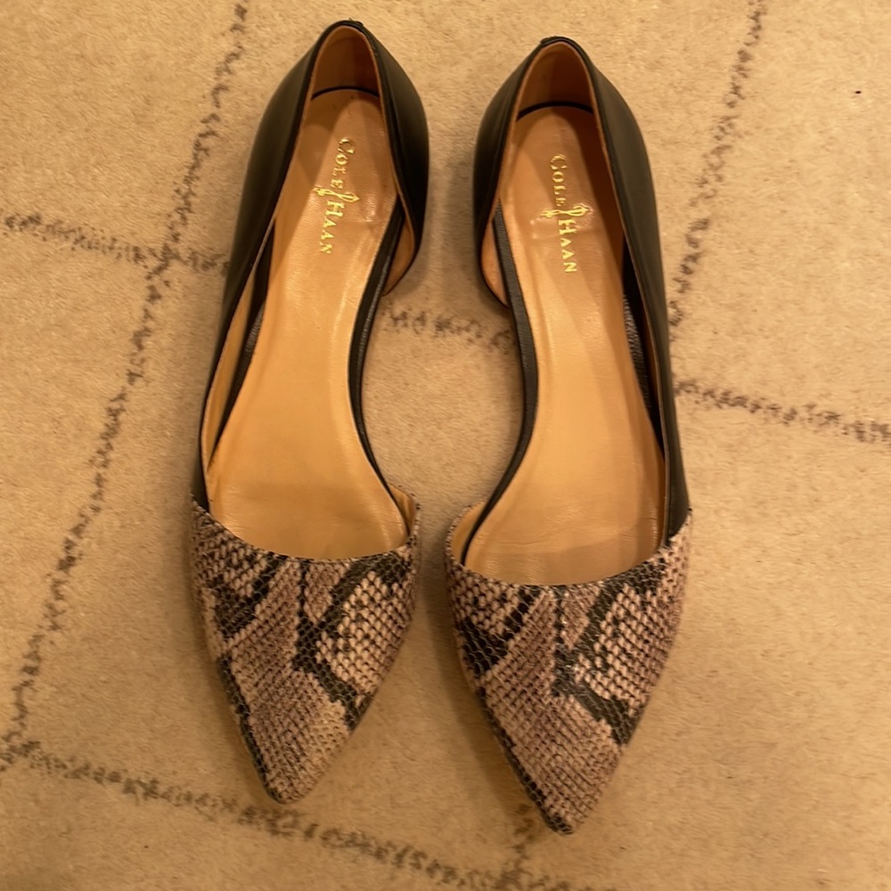 Cole Haan snakeskin flats - Picture 3 of 6